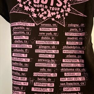 Olivia Rodrigo Concert Tee Merch - Guts Tour 100 % cotton